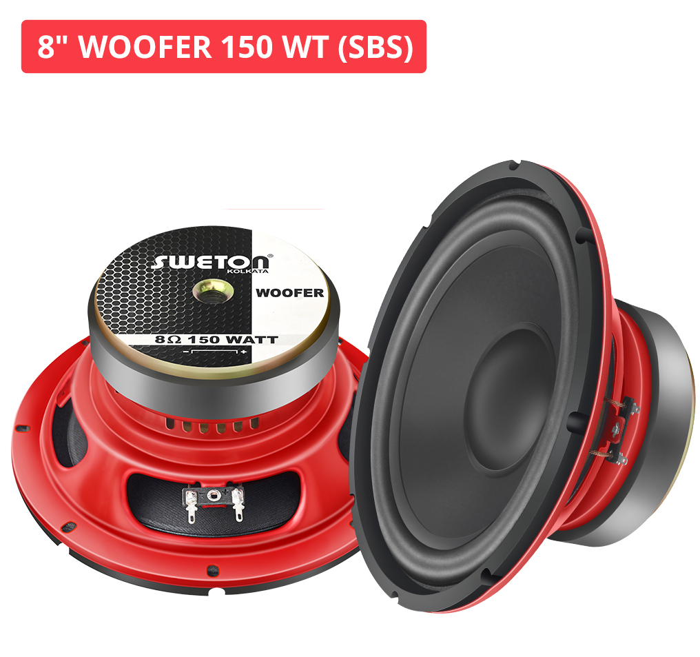 8" WOOFER 150 WT (SBS)
